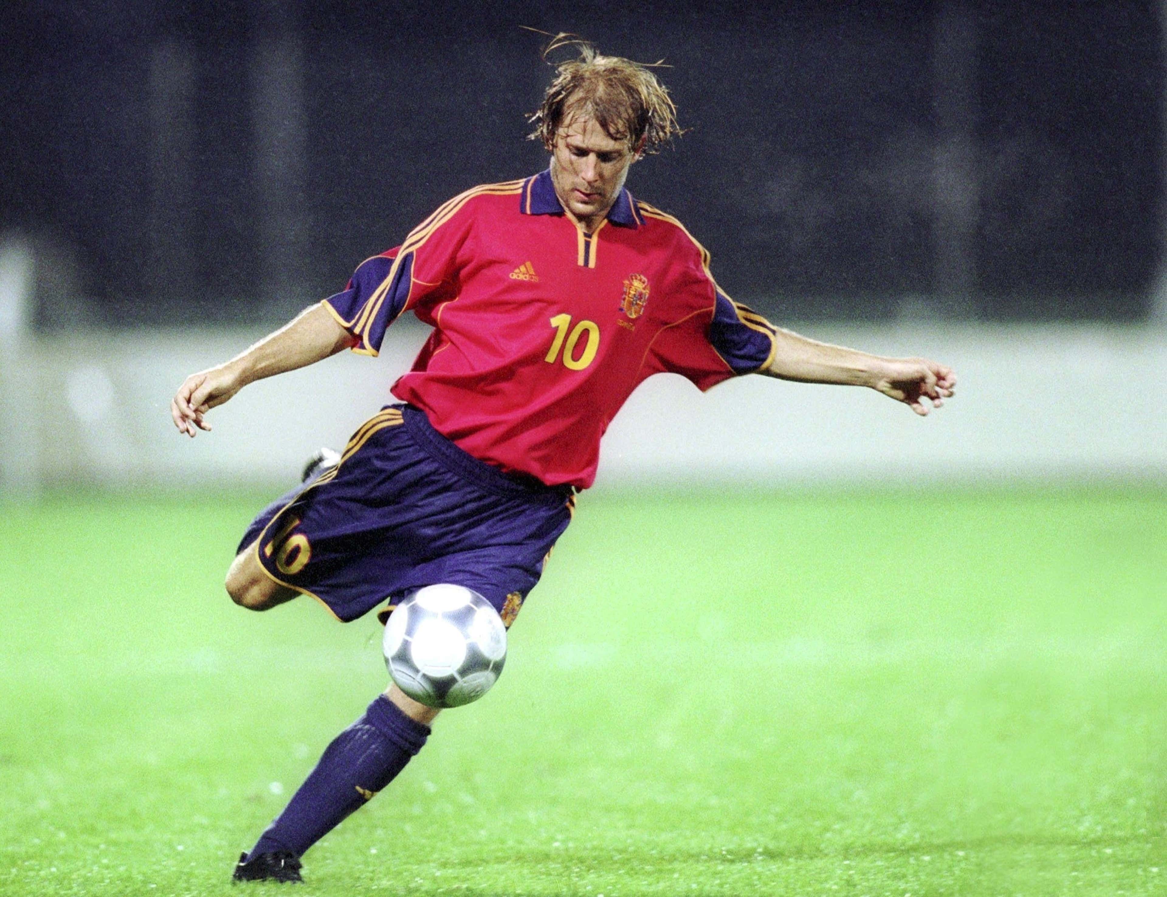 Former Spain player Gaizka Mendieta