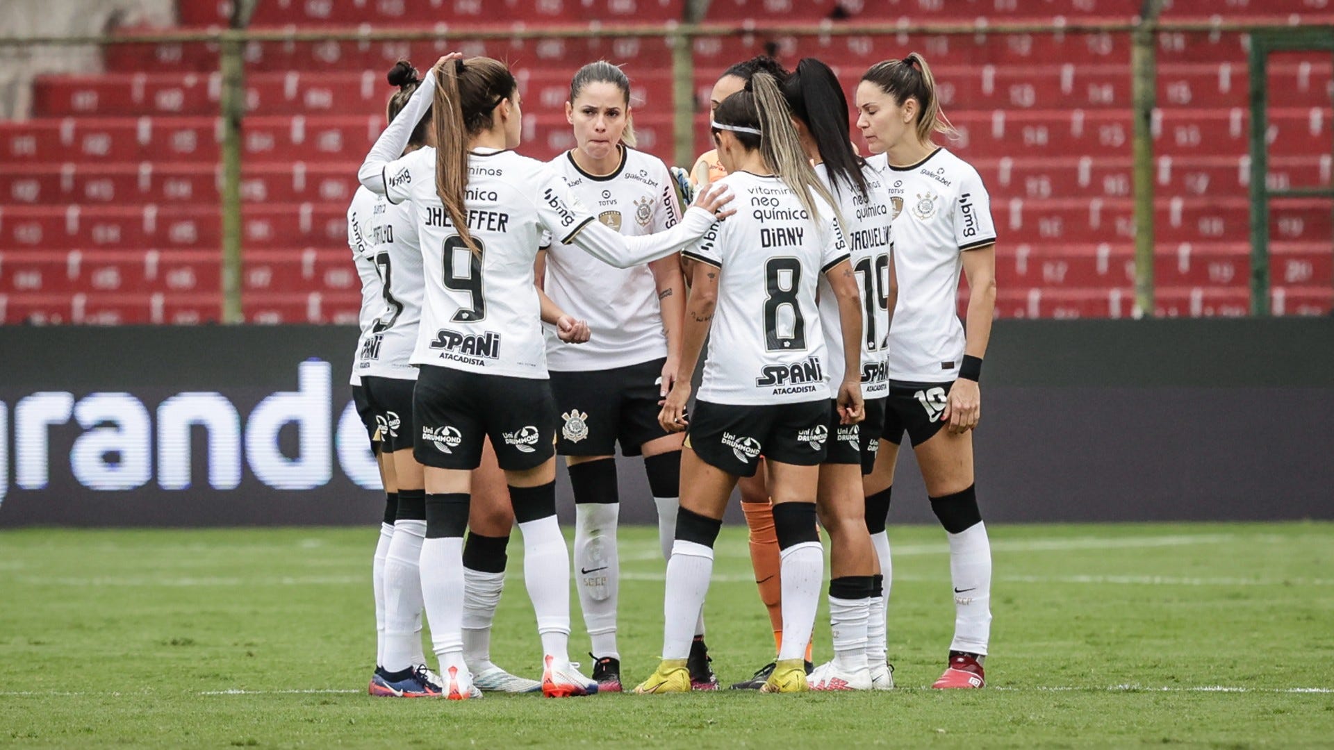 Quanto que ficou o jogo do Corinthians Feminino hoje?