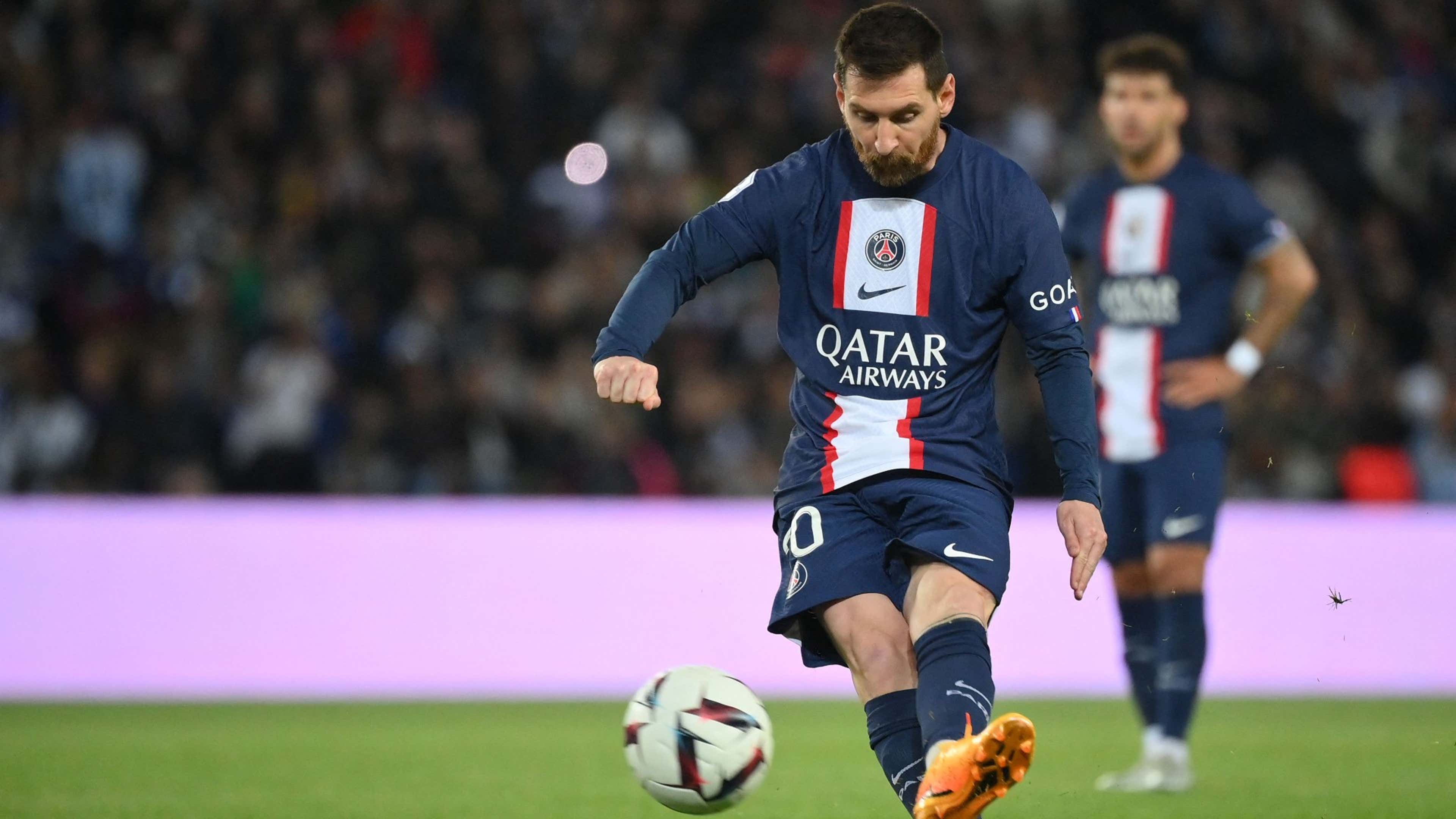 Lionel Messi PSG free-kick 2022-23