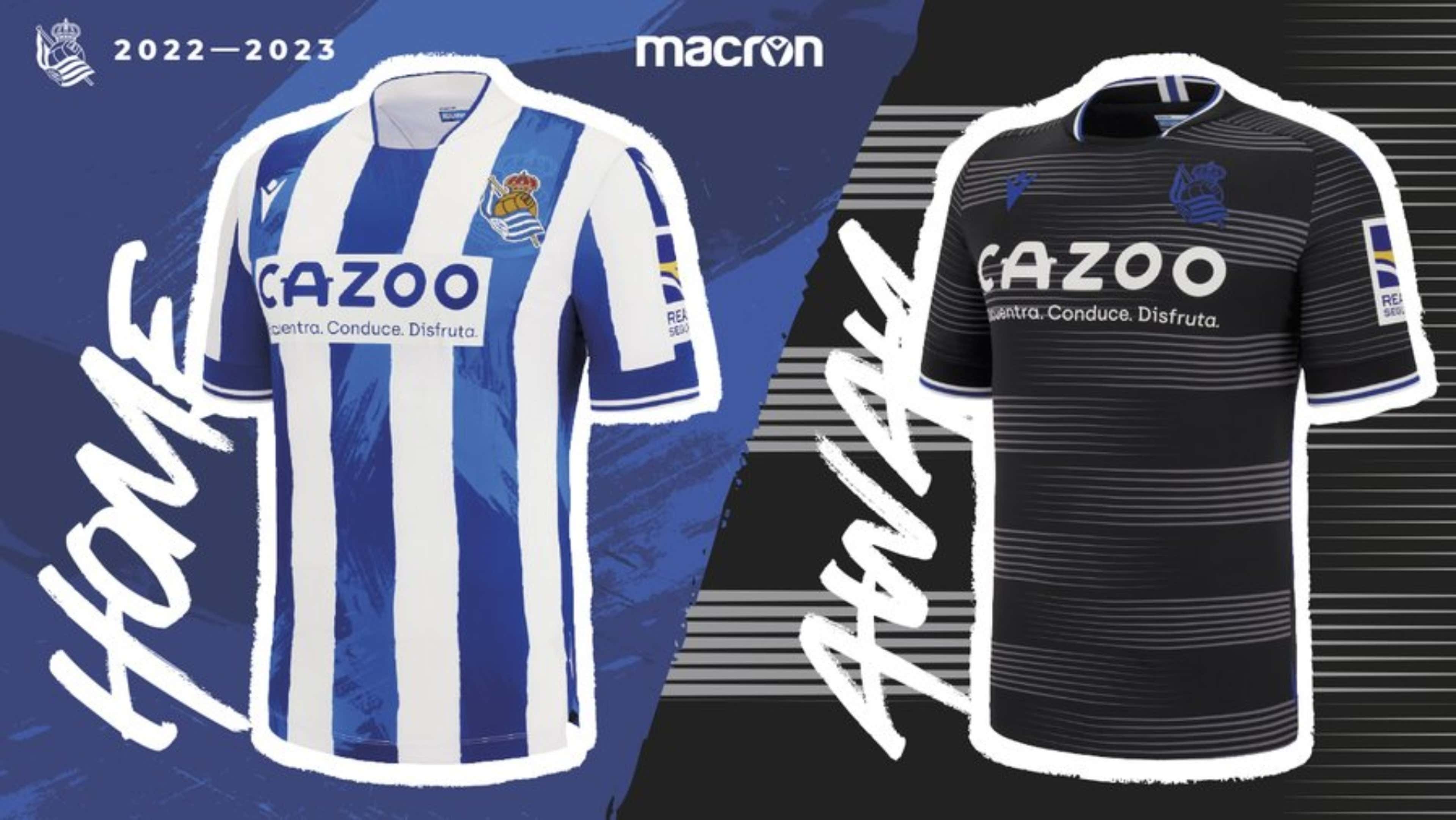Camisetas de la Real Sociedad 2022/2023: nuevas equipaciones