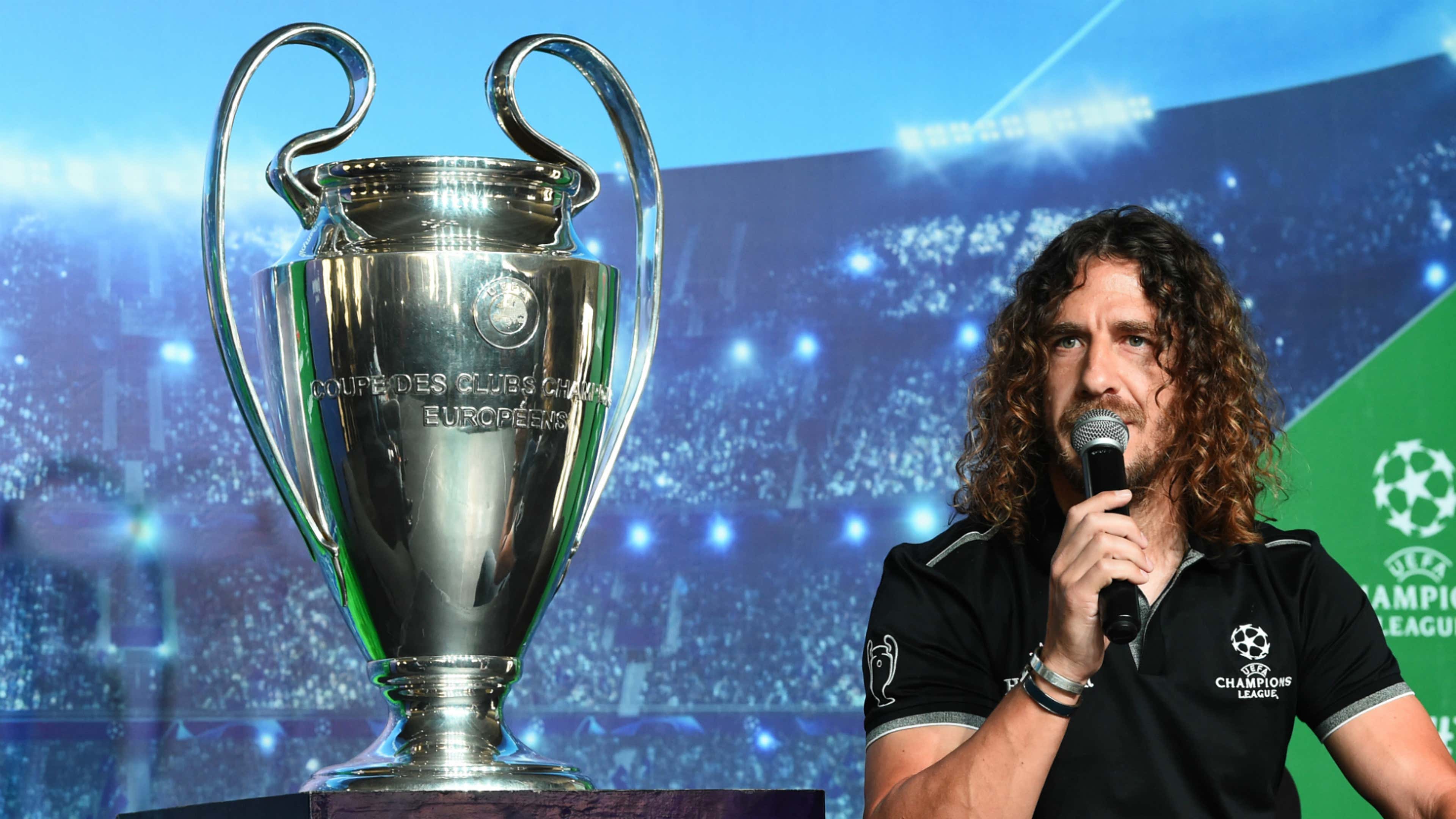 Carles Puyol, UEFA Champions League Trophy Tour Presented By Heineken, Lagos, Nigeria