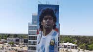 Diego Maradona mural