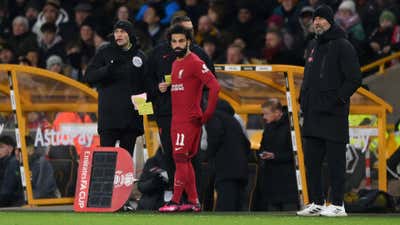 Mohamed Salah Jurgen Klopp Liverpool 2022-23