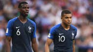 aul Pogba Kylian Mbappe France World Cup 2018