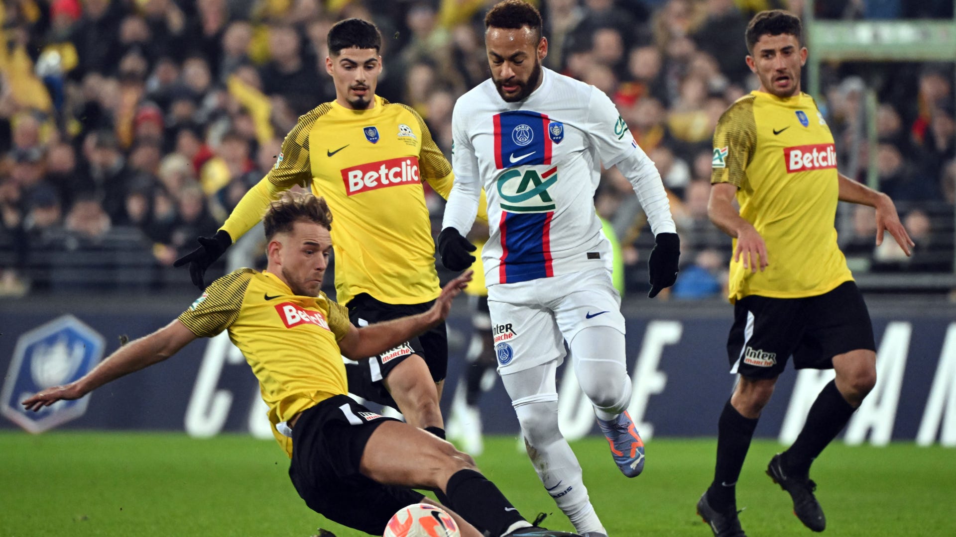 Neymar Pays de Cassel PSG Coupe de France