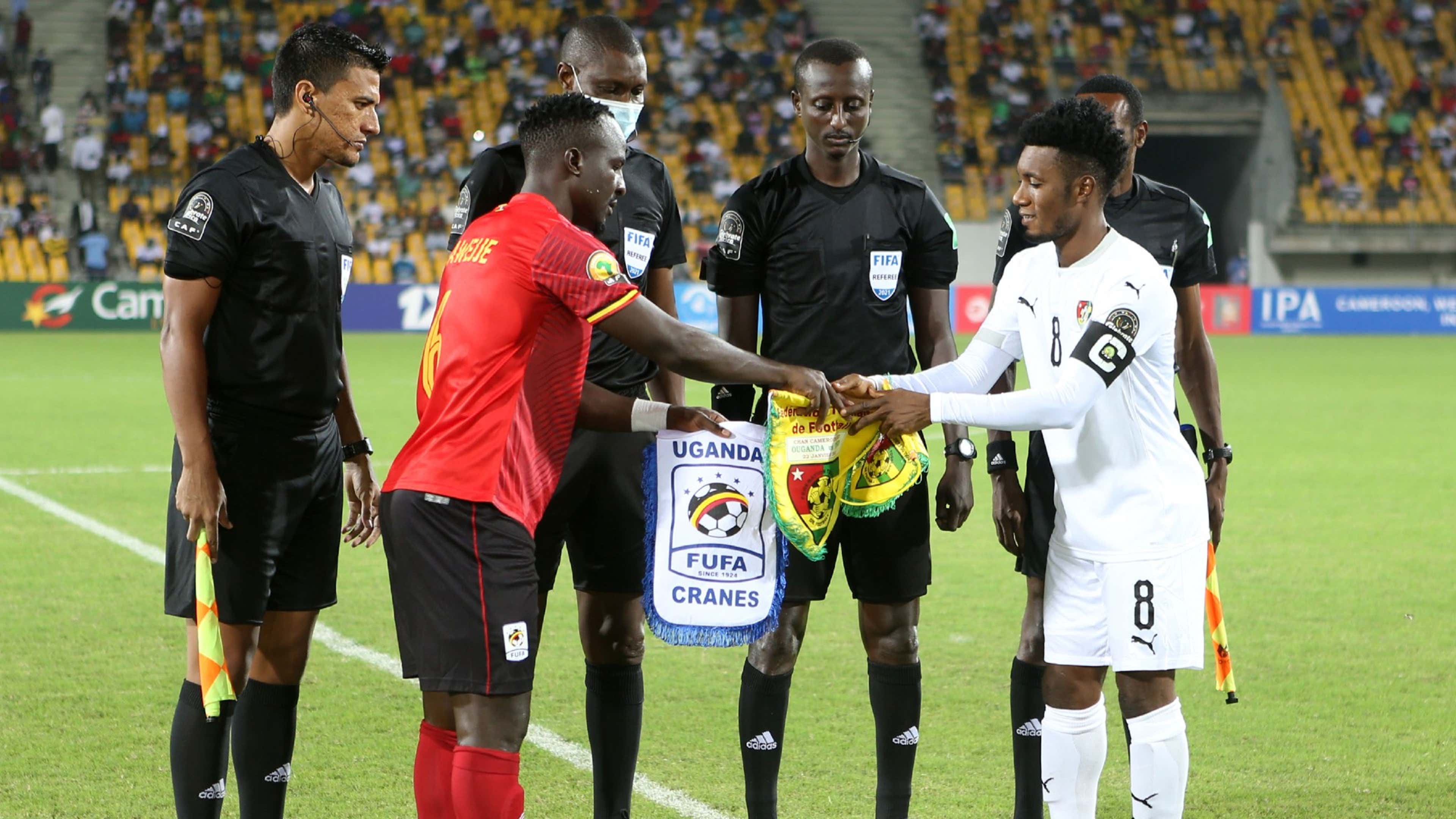 Tonny Mawejje of Uganda vs Togo at Chan 2021.