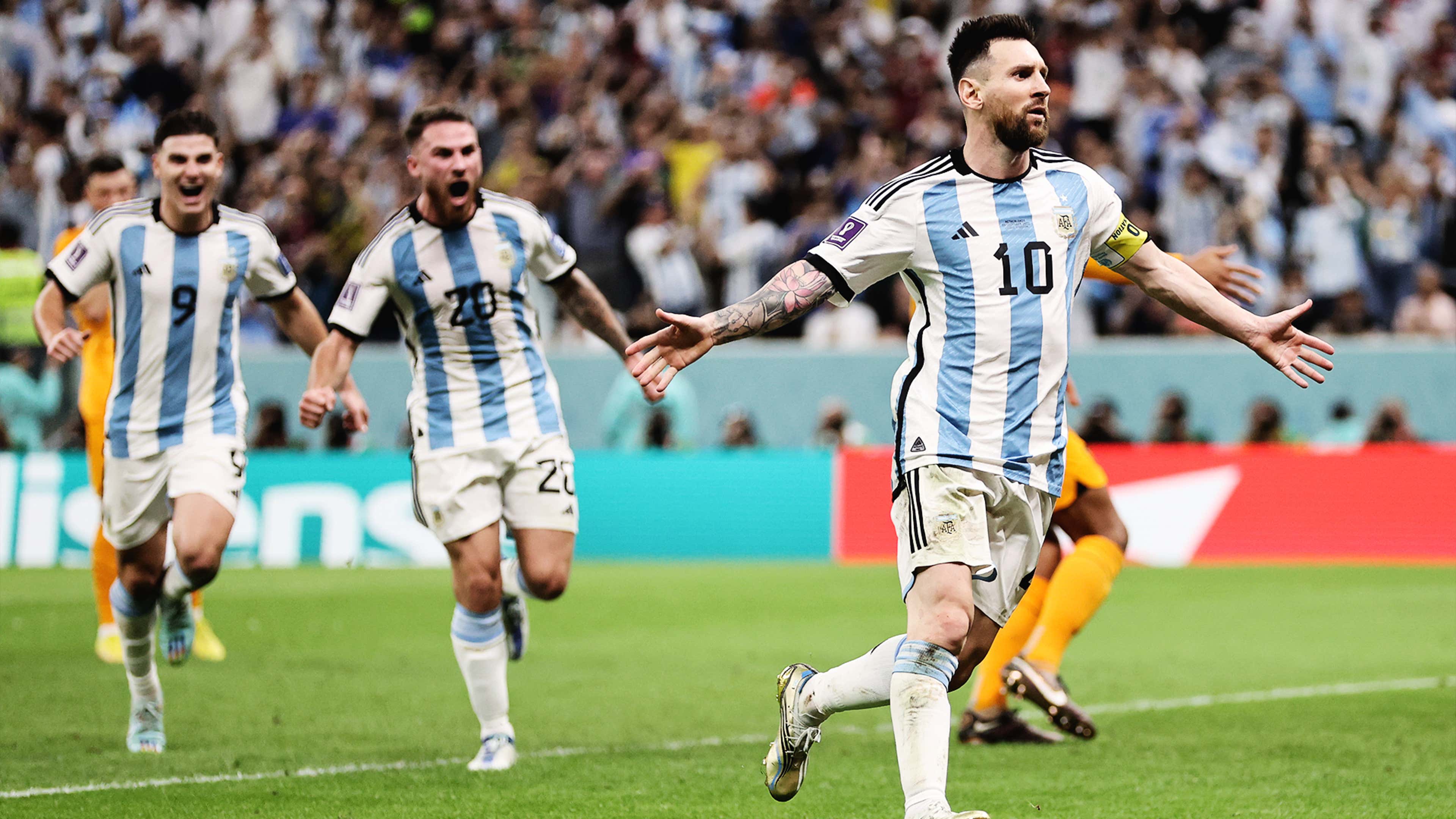 Messi World Cup - Argentina vs Netherlands