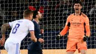 Kroos Messi Courtois PSG Real Madrid UCL