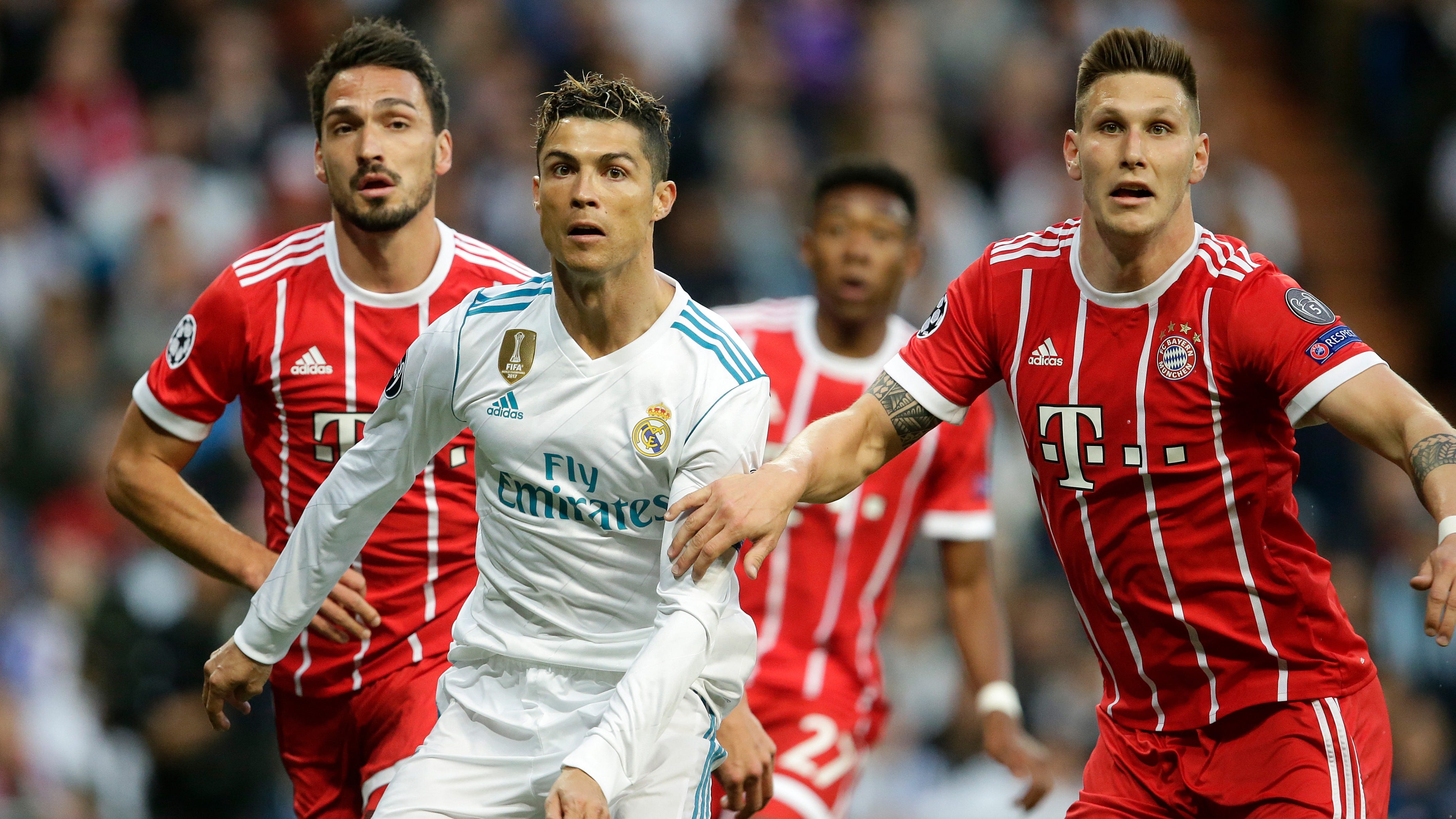 Cristiano Ronaldo Niklas Sule Real Madrid Bayern Munich UCL 01052018