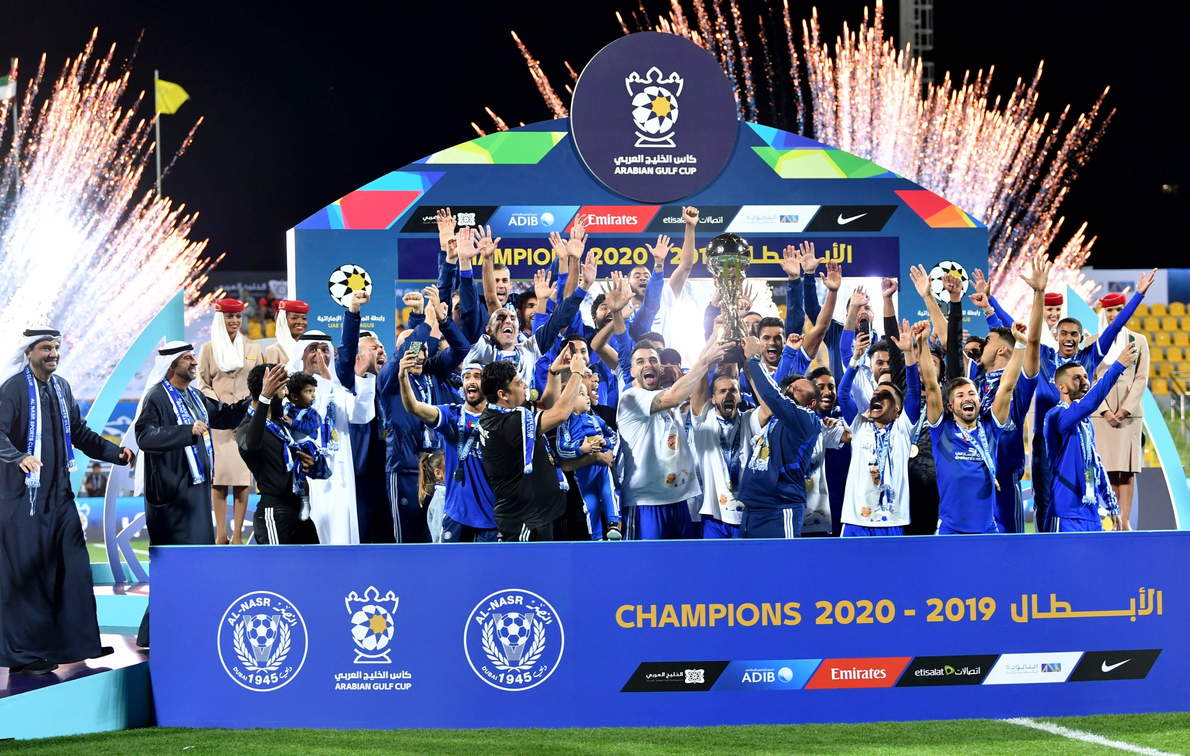 Al Nasr win UAE’s Arabian Gulf Cup Final