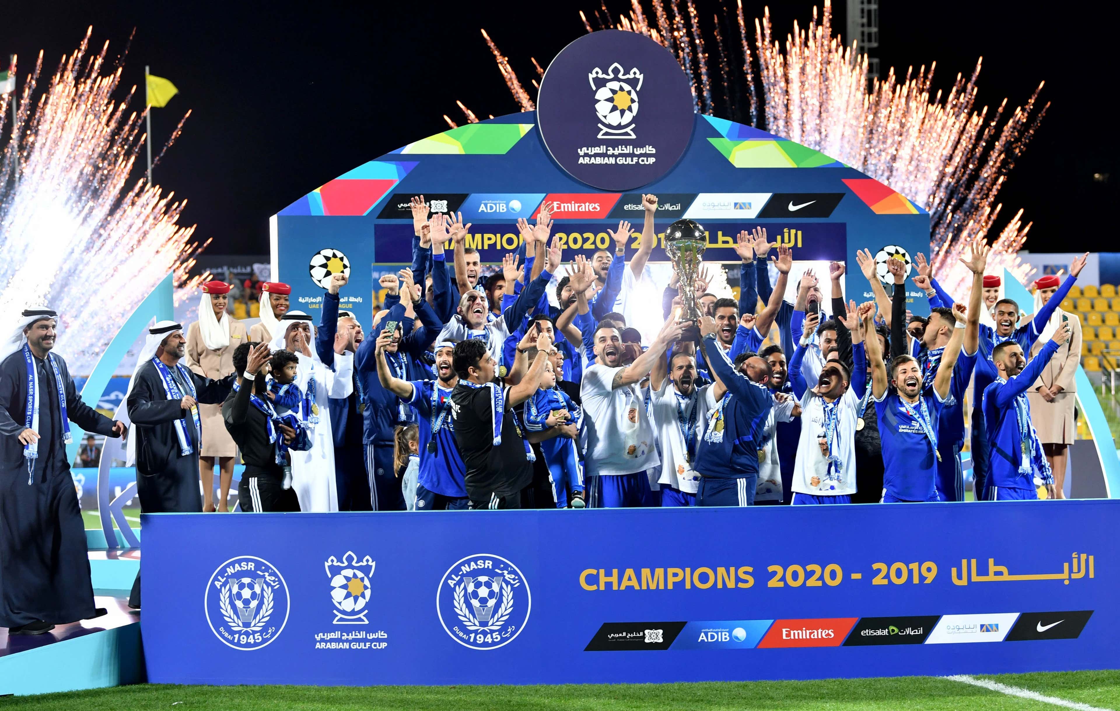 Al Nasr win UAE's Arabian Gulf Cup Final  English Saudi Arabia