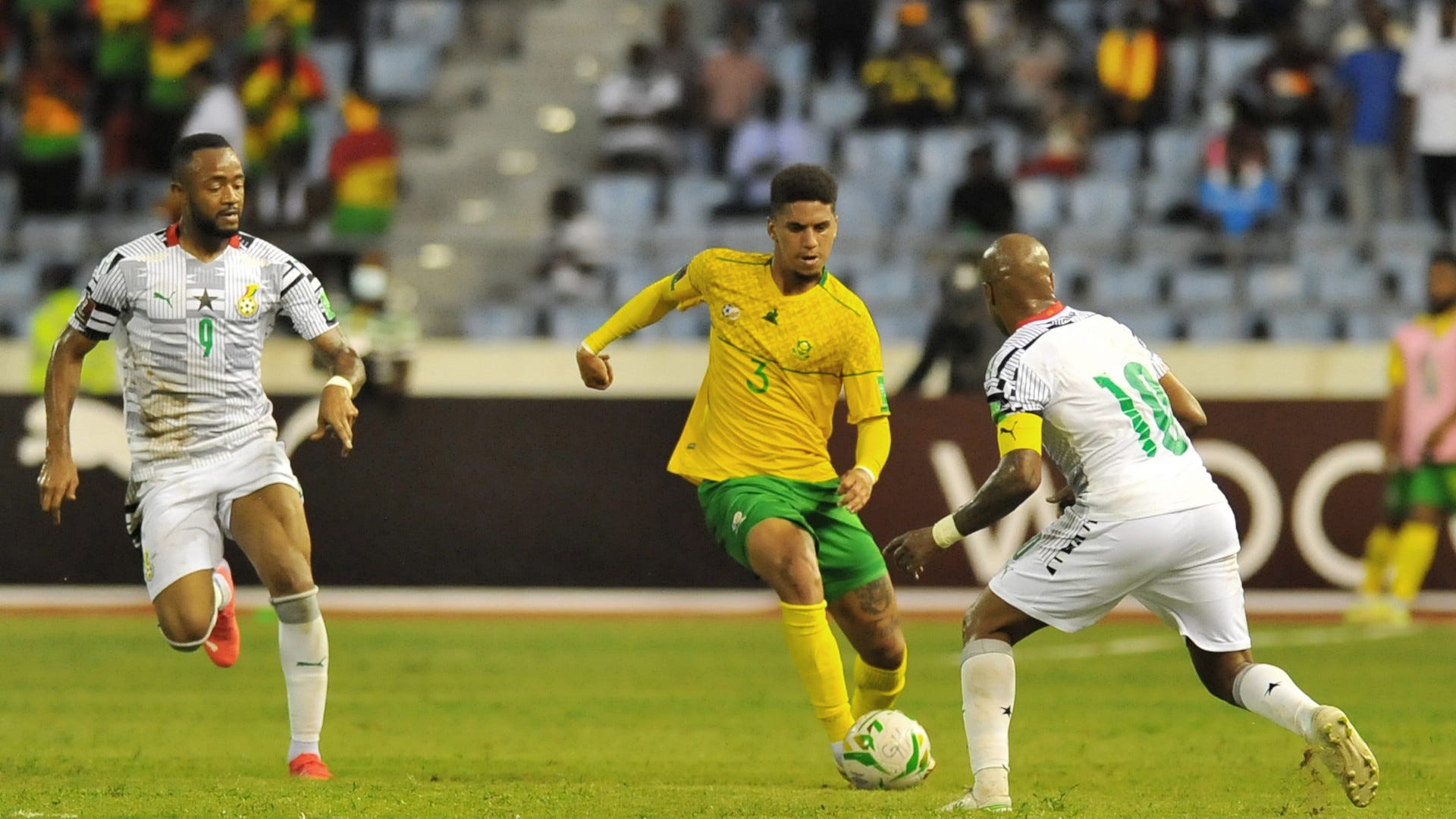 Rushine De Reuck vs Ghana Bafana Bafana
