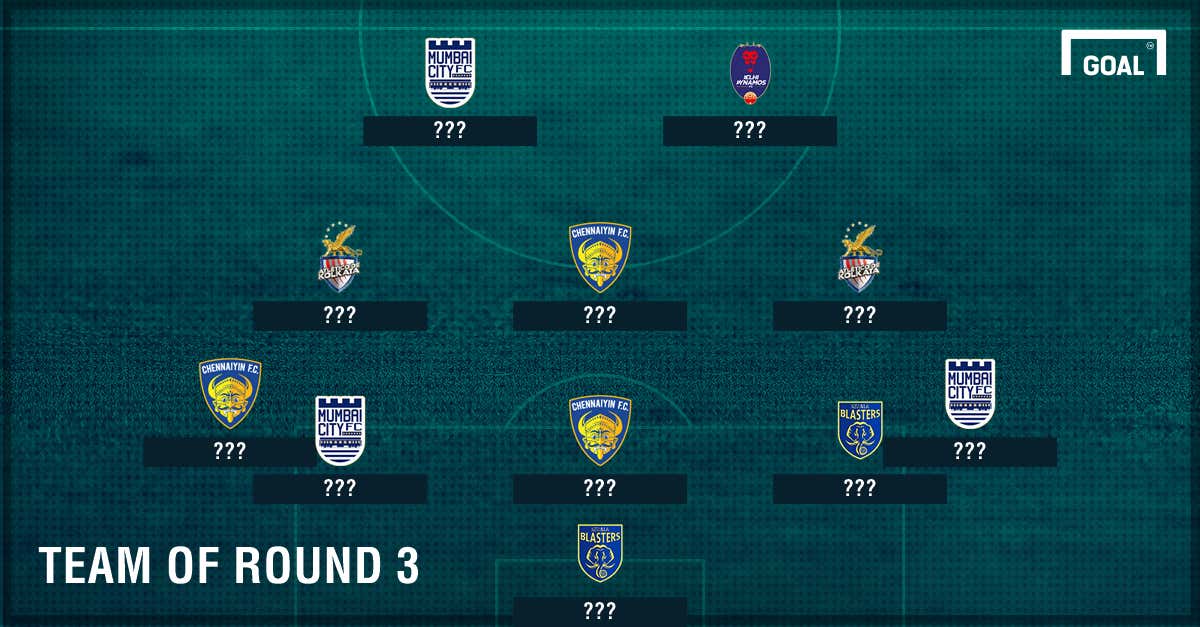 Indian Super League 2016 Team of the Round - 3
