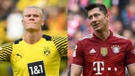 Erling Haaland Dortmund Robert Lewandowski Bayern