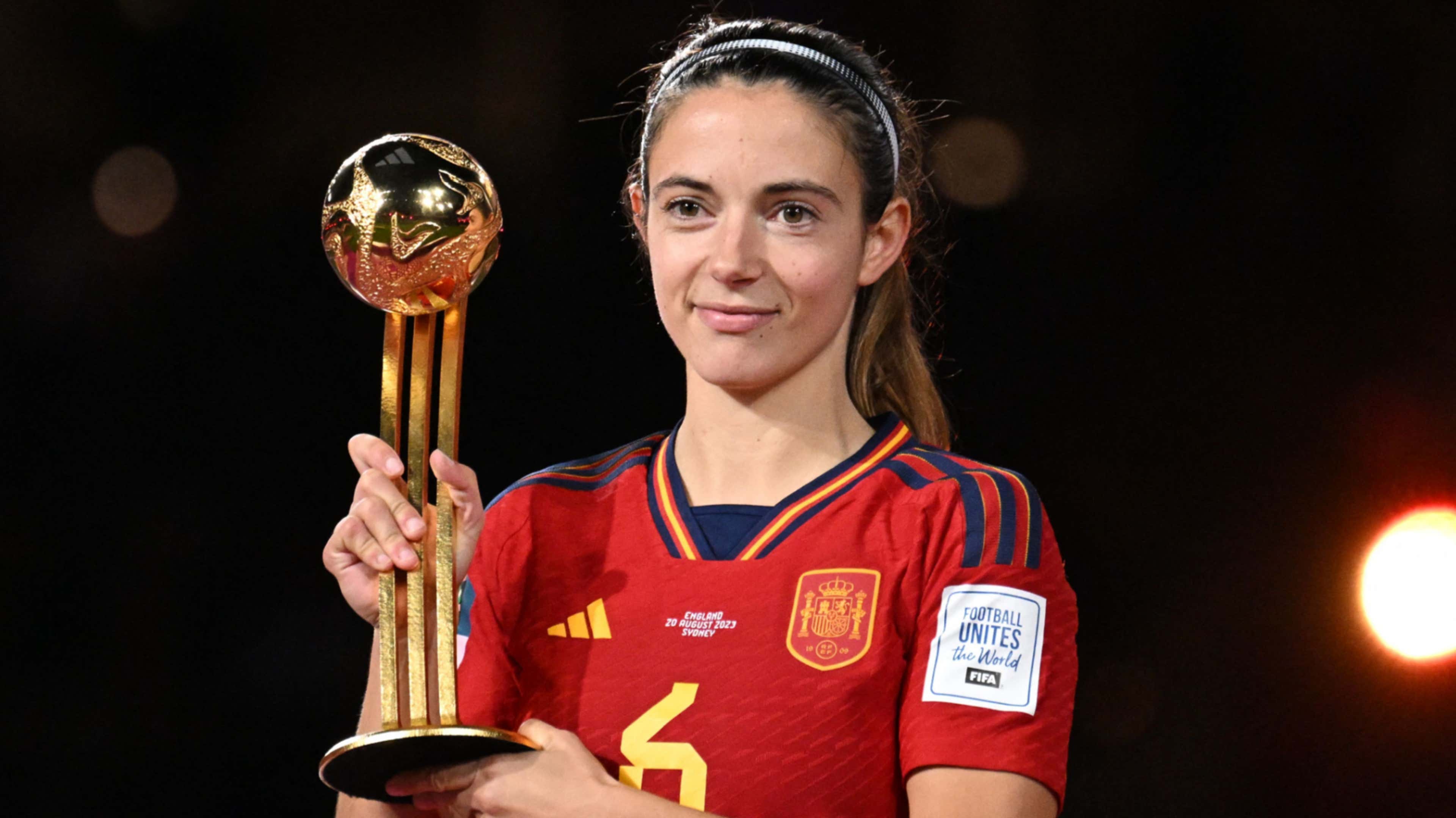 Aitana Bonmati Golden Ball Spain Women's World Cup 2023