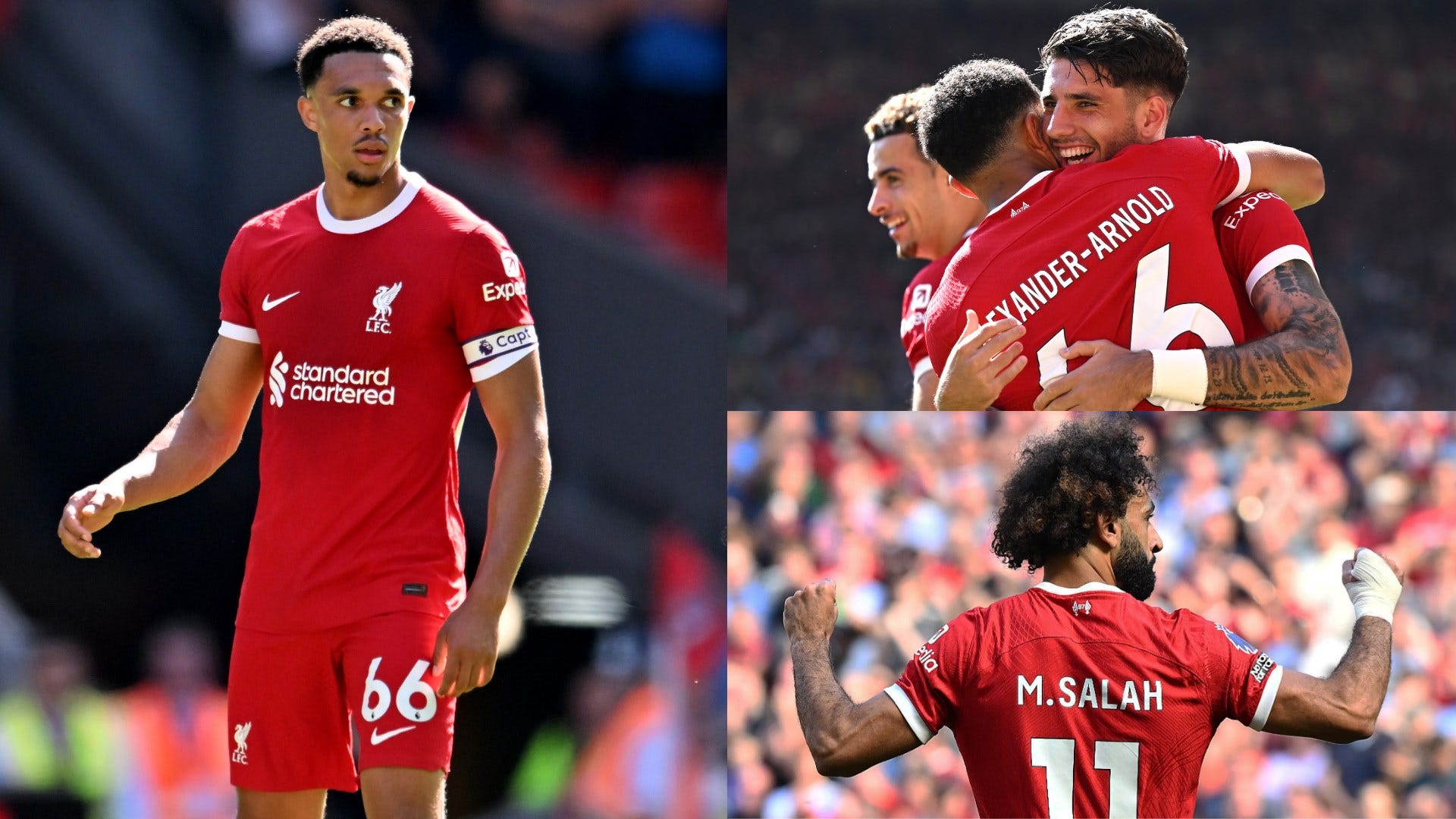 Liverpool player ratings vs Aston Villa Trent Alexander-Arnold is a passing master! Reds stand-in captain shines as Dominik Szoboszlai and Mohamed Salah score in dominant win Goal US
