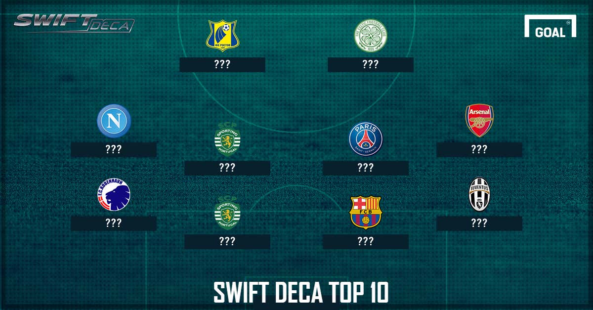Swift Deca Top 10 CL performers of the Week