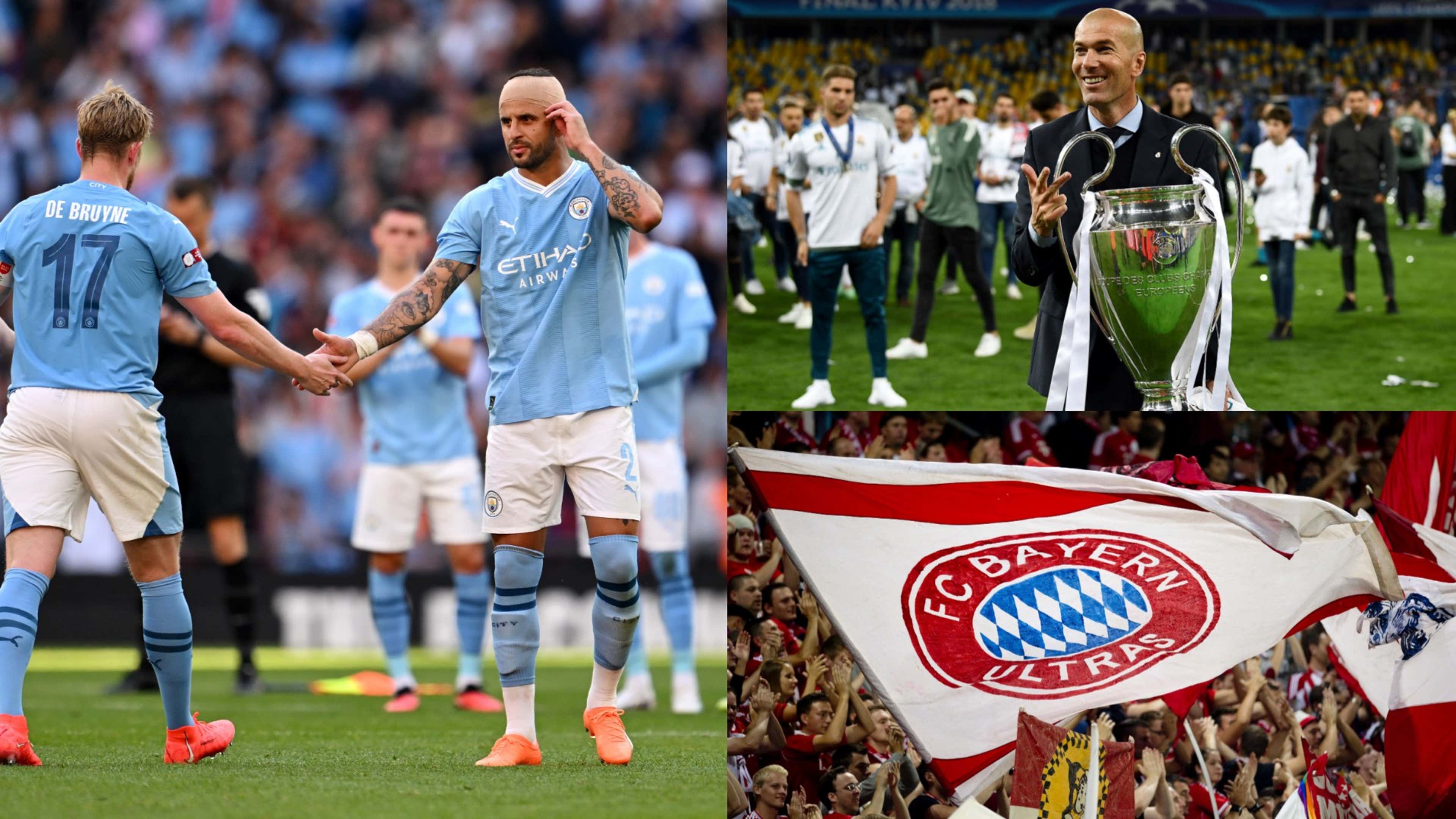 Manchester City, Bayern Munich, Zidane GFX
