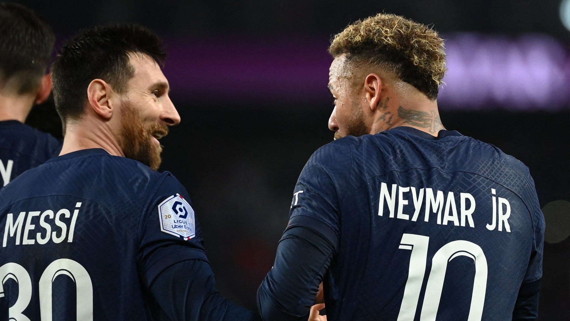 Messi and Neymar PSG 2022-23