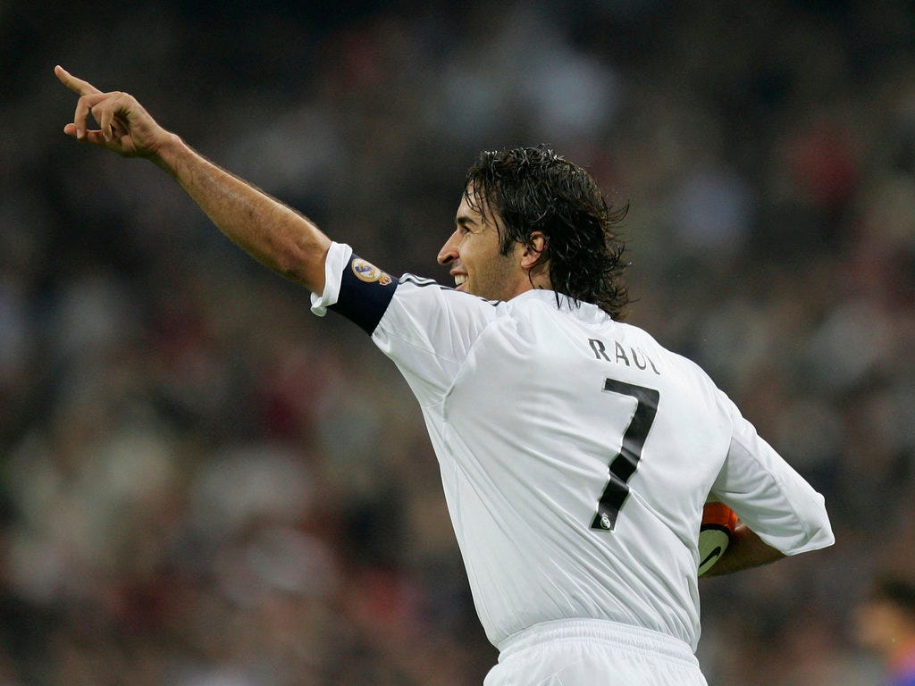 Raul Real Madrid Champions League