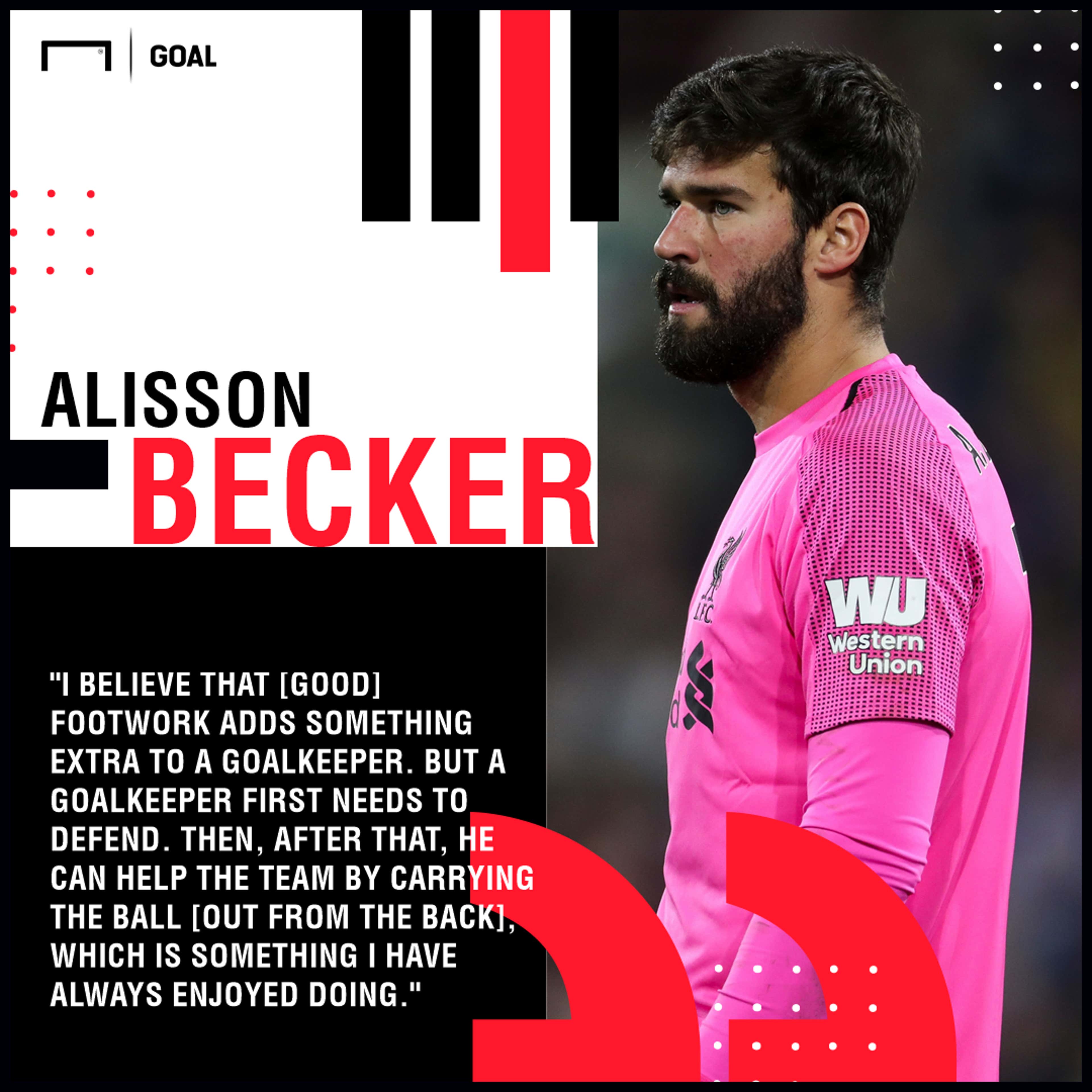 Alisson Liverpool Footwork PS