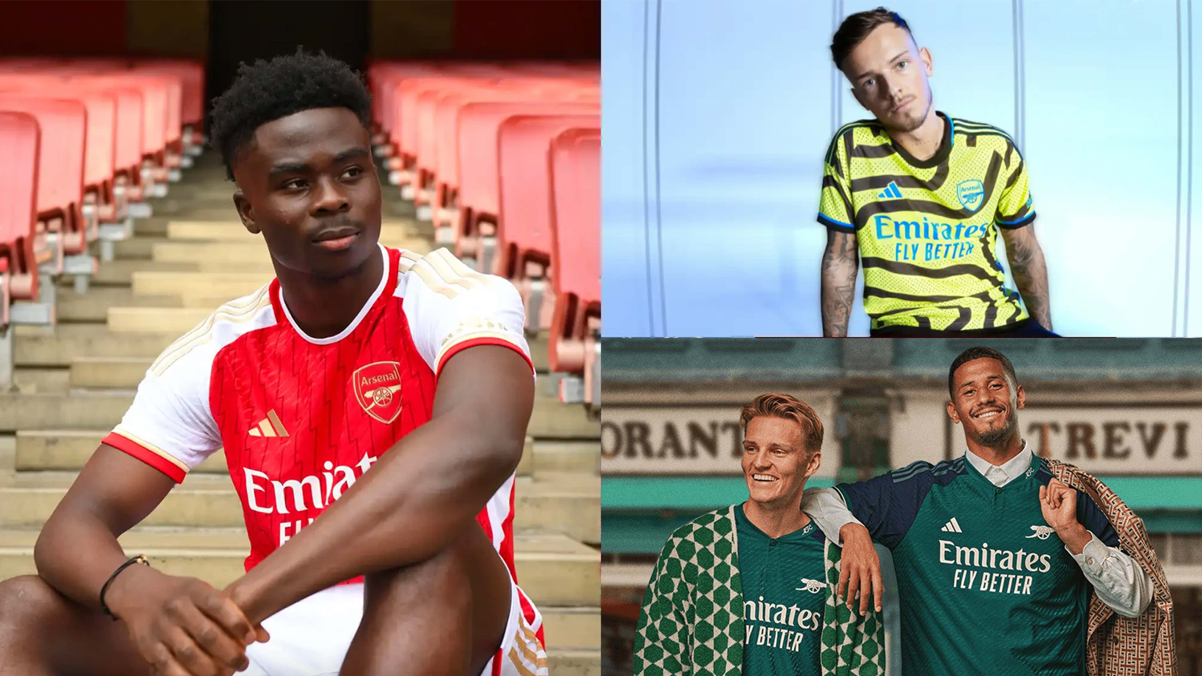 Arsenal 2023-24 kit: New home, away and third jerseys, release dates &  prices