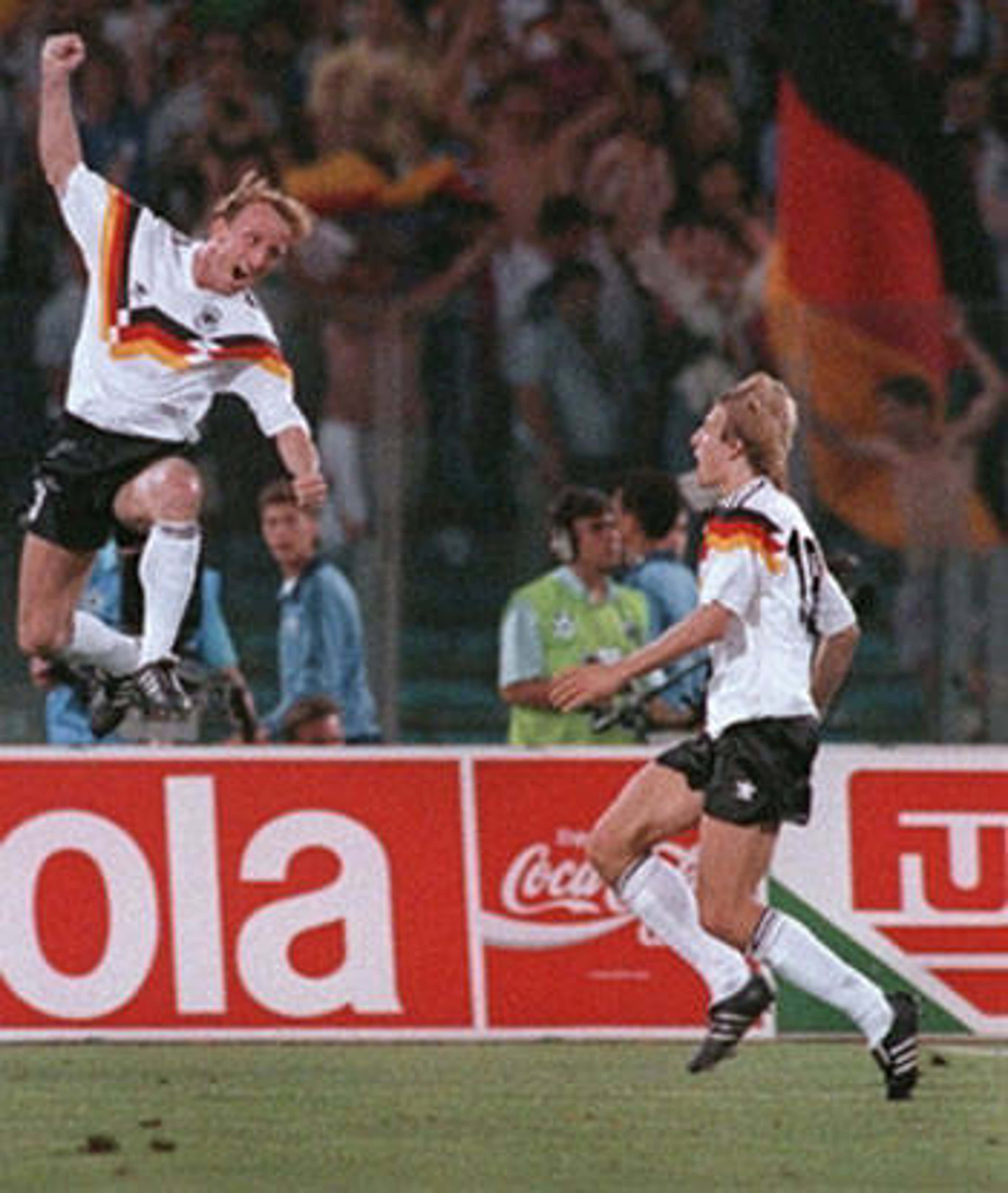 Soccer - World Cup Italia 90 - Group Stage - West Germany v