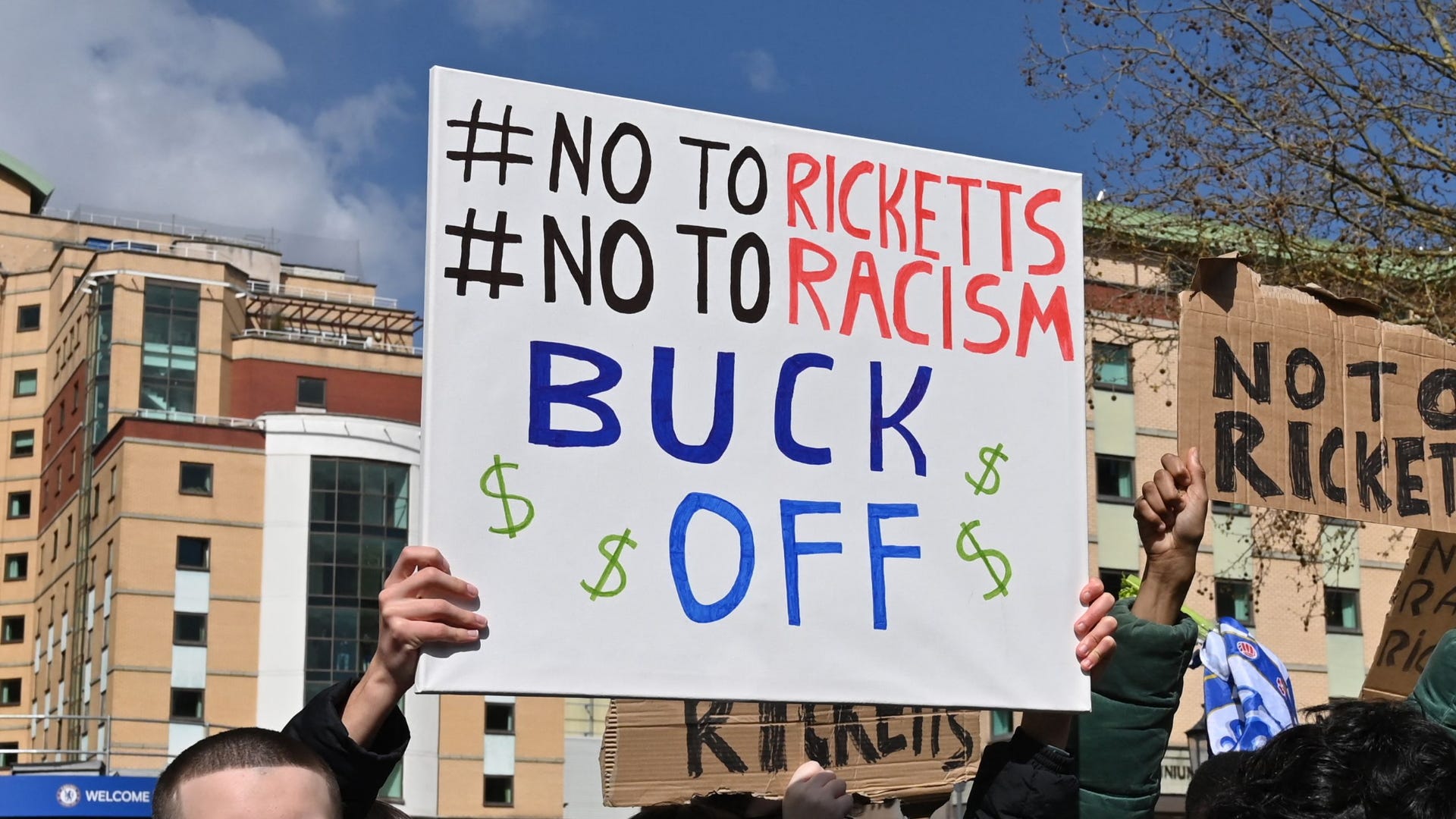 Ricketts protest