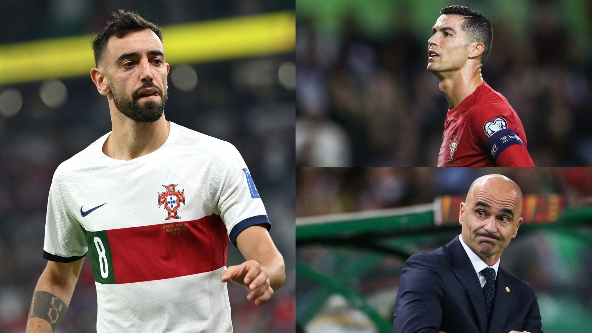 Bruno Fernandes RUBBISHES Cristiano Ronaldo's claim that new Portugal boss Roberto Martinez has been a 'breath of fresh air'