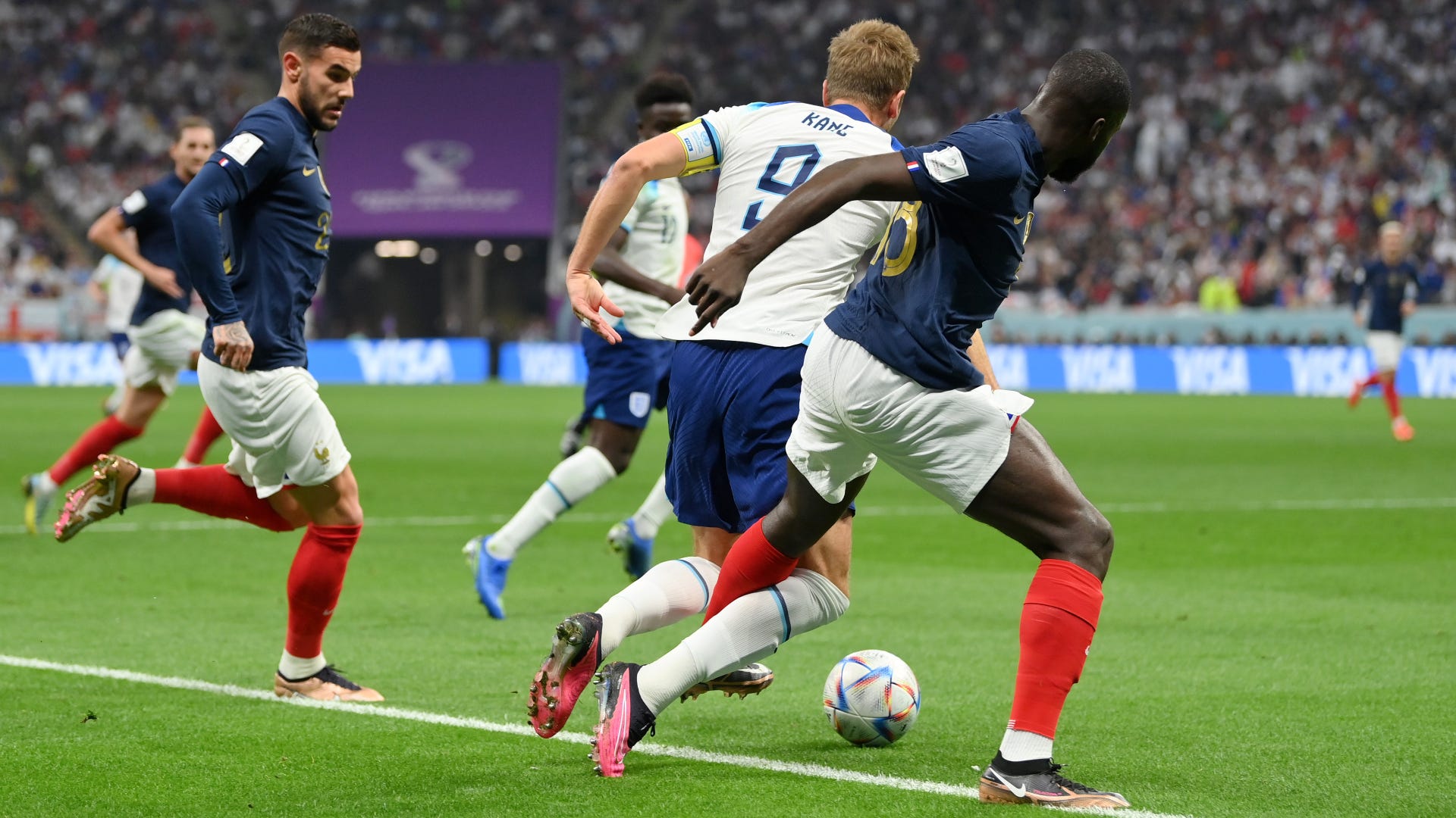 Harry Kane Dayot Upamecano France England World Cup 2022