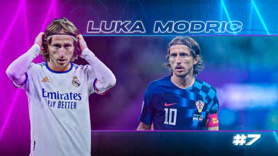 GOAL50 2022 Luka Modric GFX Ranking