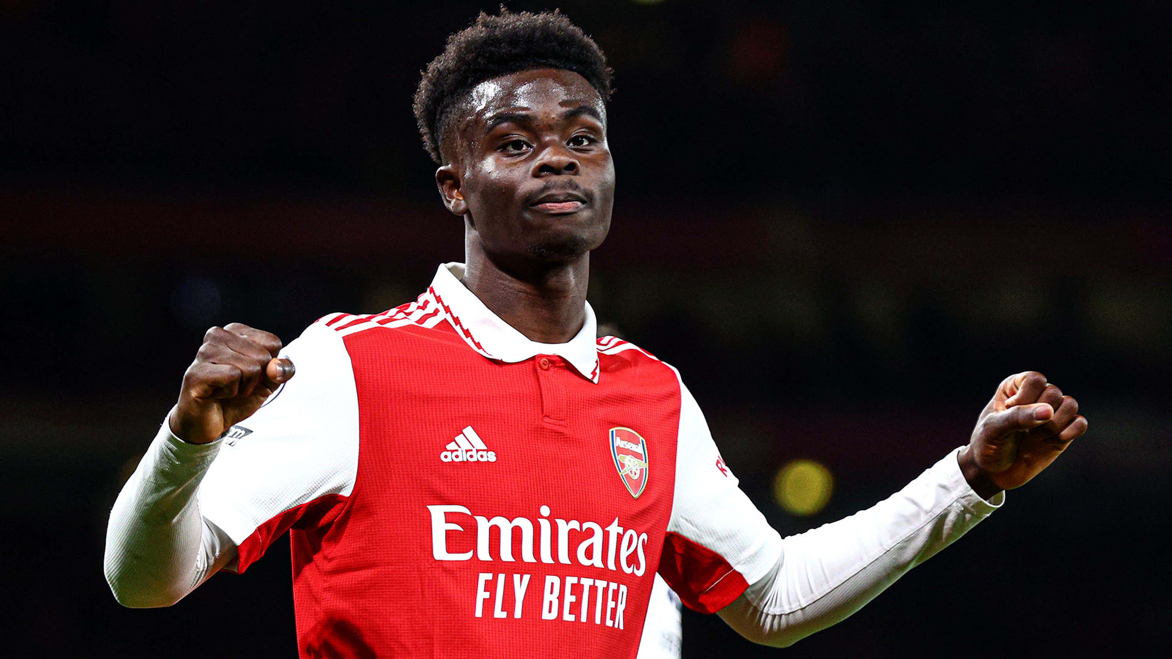 WATCH: No stopping that! Bukayo Saka blasts Arsenal into the lead against  Everton with fine goal | Goal.com