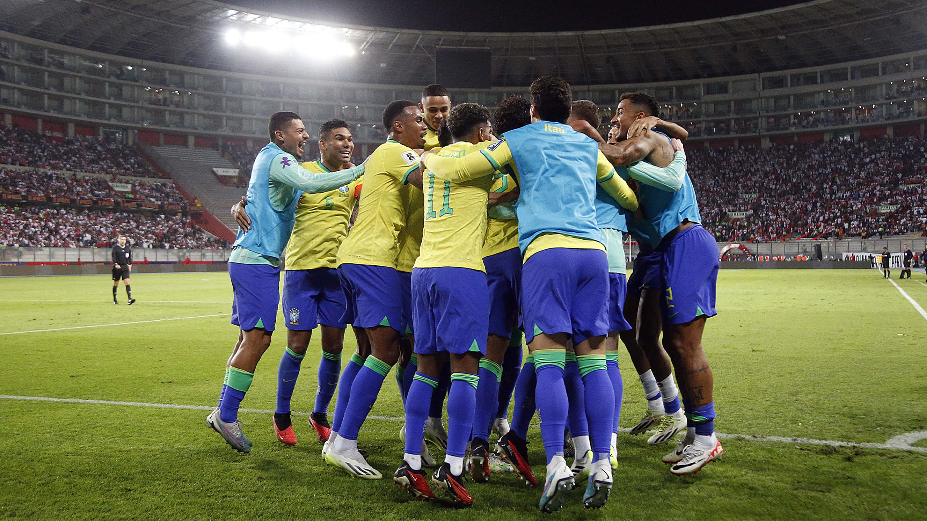 Brasil gol Marquinhos Peru Eliminatórias 2023