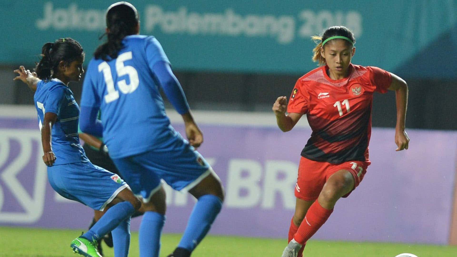 Zahra Muzdalifah - Timnas Sepakbola Wanita Indonesia Asian Games 2018