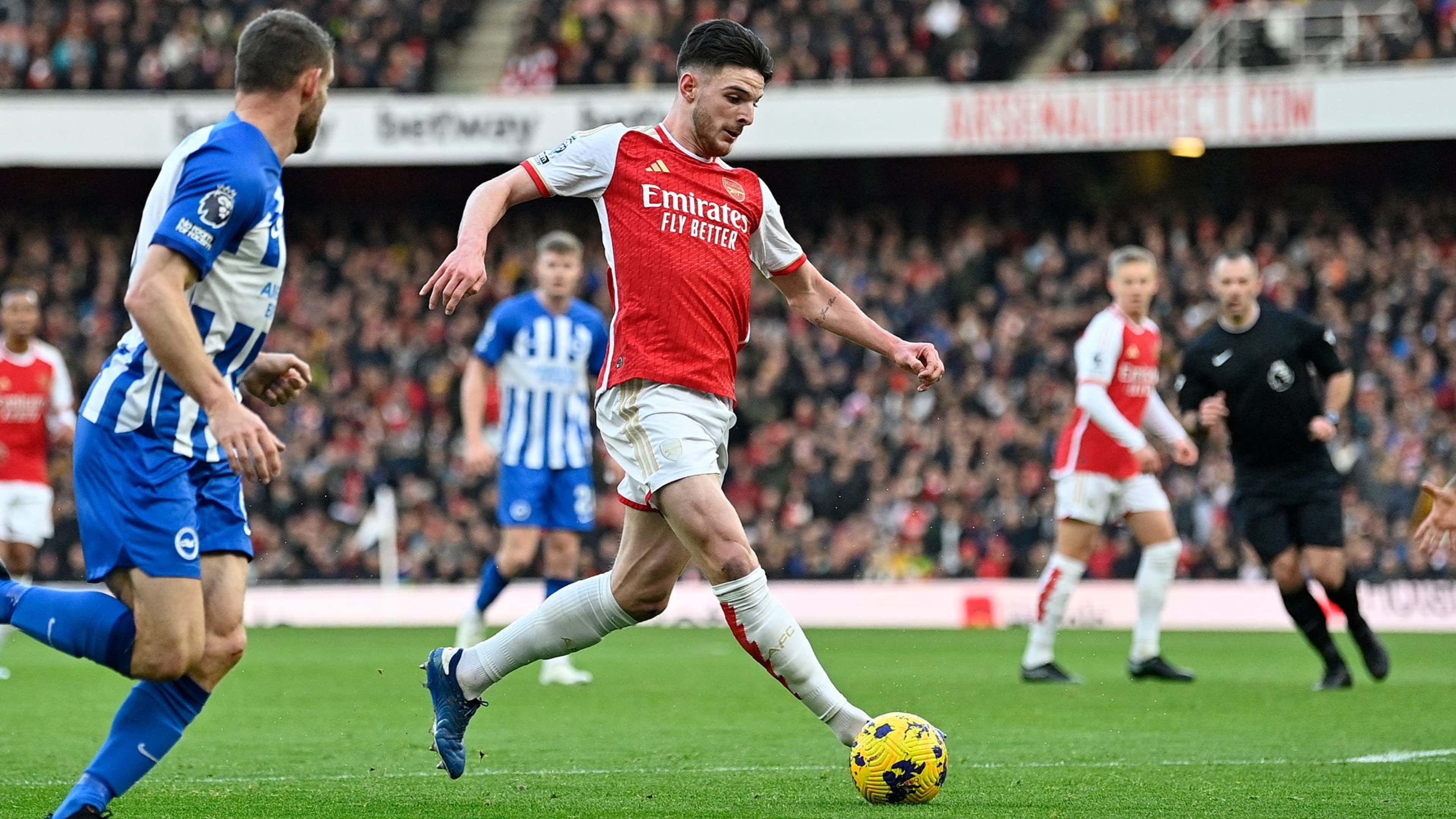 Invincible at home! Arsenal set new unbeaten record under Mikel Arteta -  and longest run in five years - with victory over Brighton
