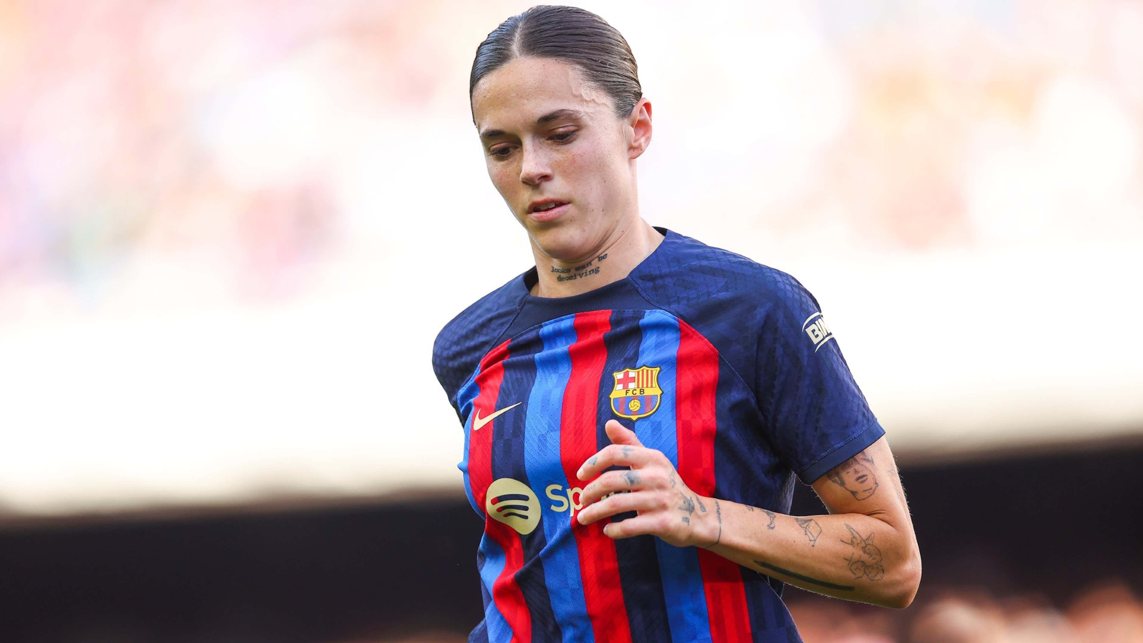 Maria Leon of FC Barcelona