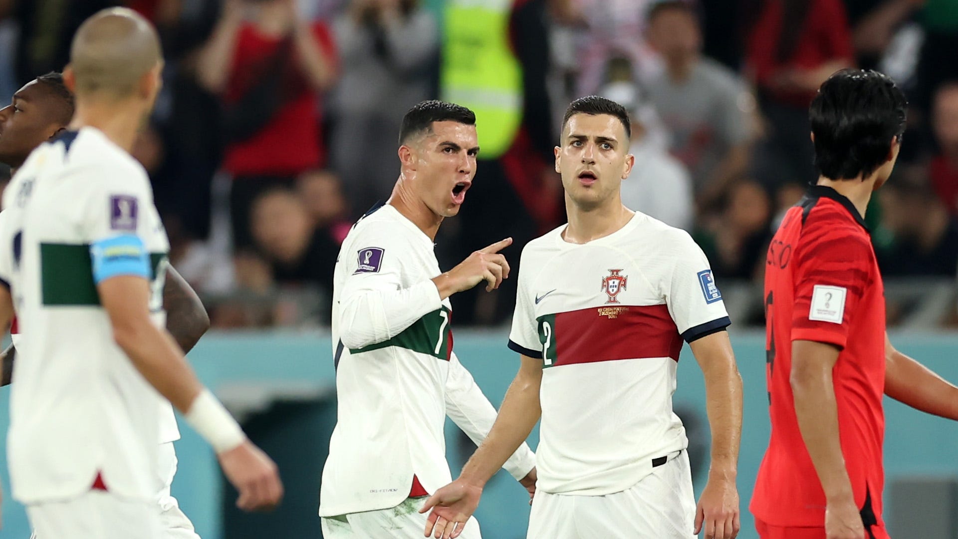 Portugal boss Santos explains why Cristiano Ronaldo reacted angrily to being subbed against South Korea | Goal.com India