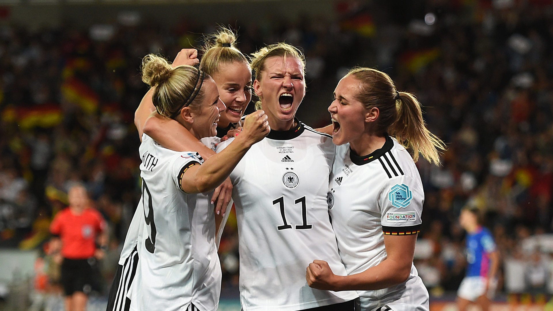 Deutschland besiegt Frankreich und steht im Finale der Frauen-EM! Der TICKER zum Nachlesen Goal Deutschland