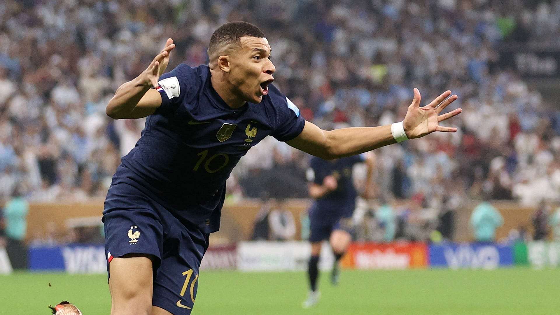 Kylian Mbappe France 2022 World Cup final