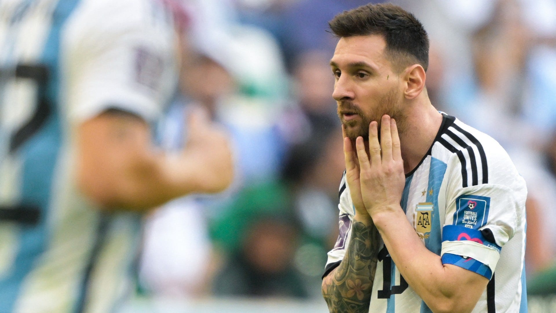 Lionel Messi Argentina Saudi Arabia Koobka Adduunka 2022
