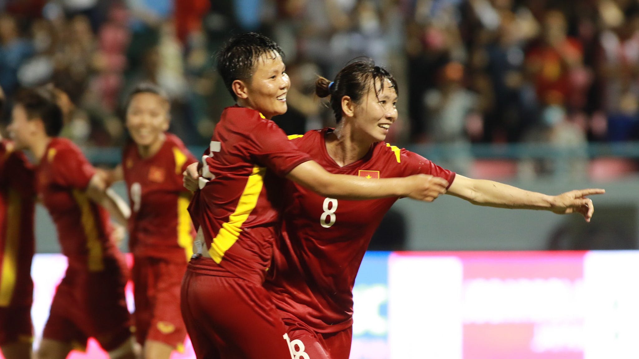 Nguyen Thi Bich Thuy Tran Thi Thuy Trang Vietnam women's football team SEA Games 31