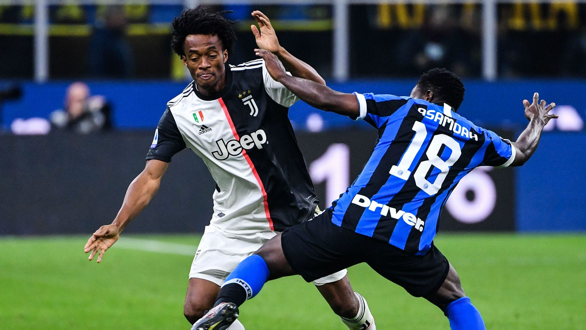 Kwadwo Asamoah Juan Cuadrado Inter Juventus