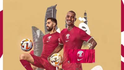 Qatar Home Kit 2022 Embed Only