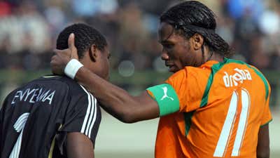 Vincent Enyeama & Didier Drogba