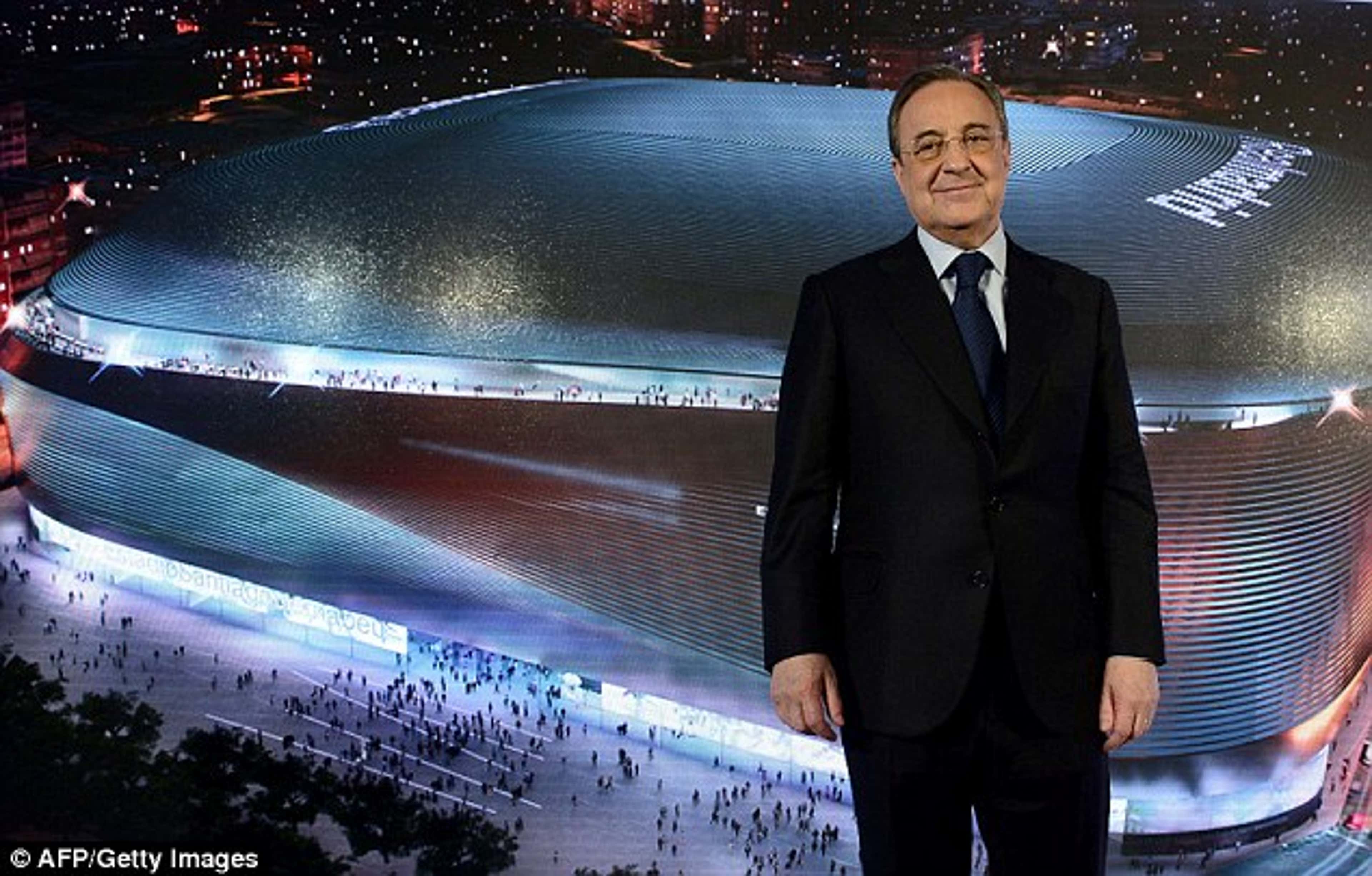 Florentino Pérez pacta con Legends la explotación del Bernabéu a cambio de  400 millones al año