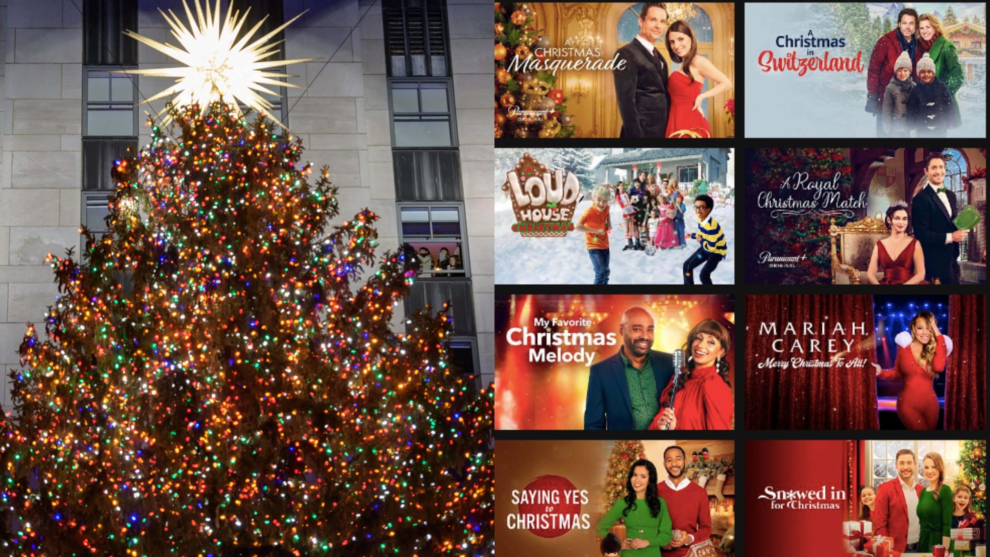 Paramount+ Christmas movies Christmas tree