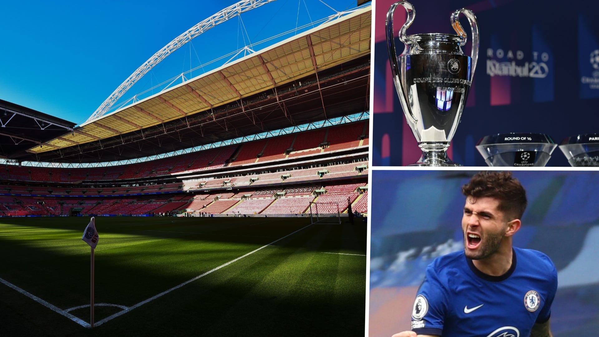 Wembley Champions League Chelsea Christian Pulisic