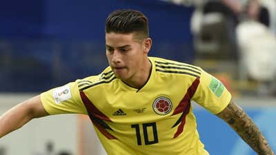 James Rodriguez Colombia 2018