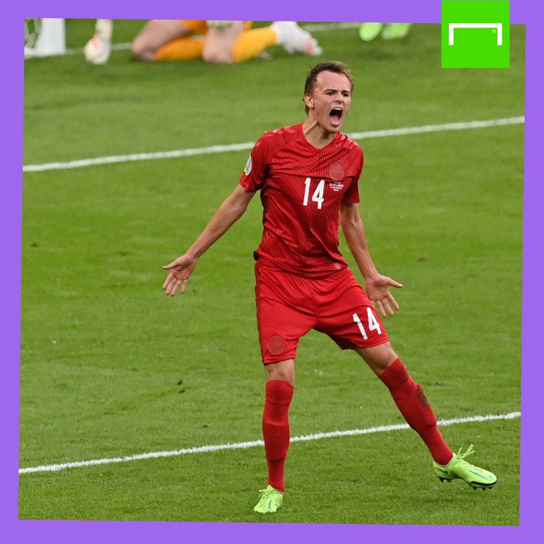 Mikkel Damsgaard England Denmark Euro 2020 GFX