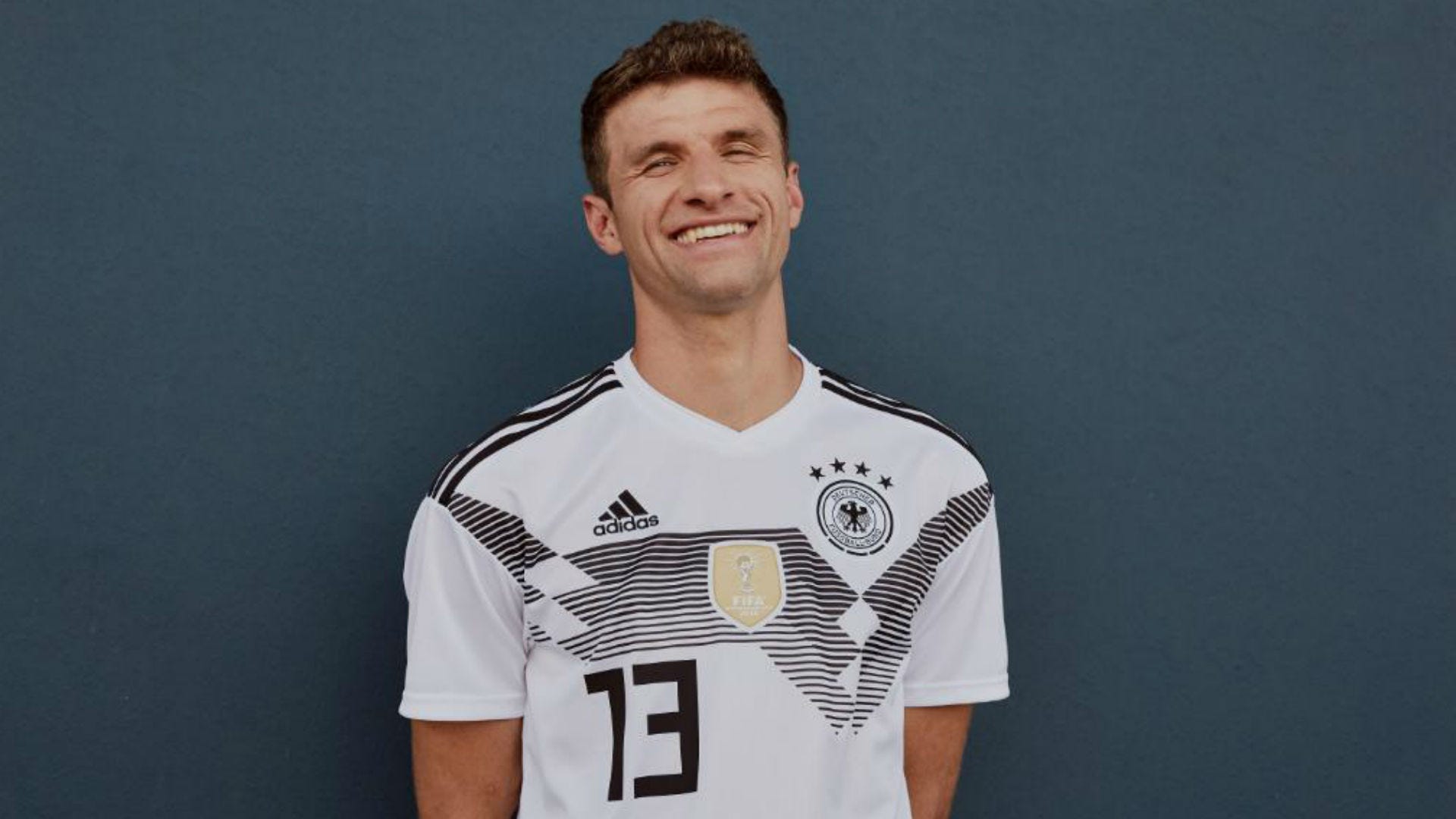 NUMBER 7-2018 WORLD CUP FRONT NUMBER FOR GERMANY HOME = ADULT SIZE 105mm 
